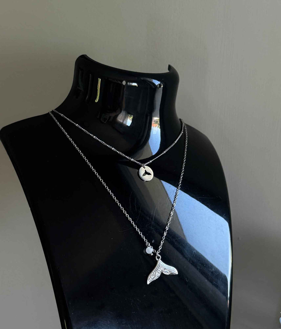 Yuval Set with a choice of gemstone – Silver/Gold