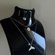 Yuval Set with a choice of gemstone – Silver/Gold