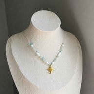 Manta Ray Necklace – Silver/Gold