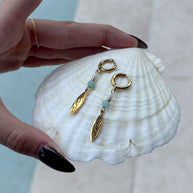 Gold/Silver Surfboard Earrings