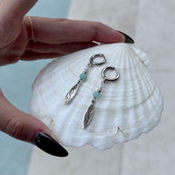 Gold/Silver Surfboard Earrings