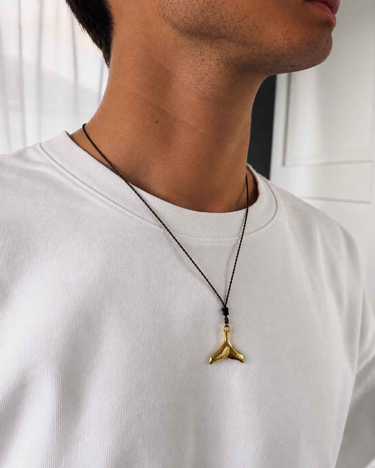 Macramé fin necklace