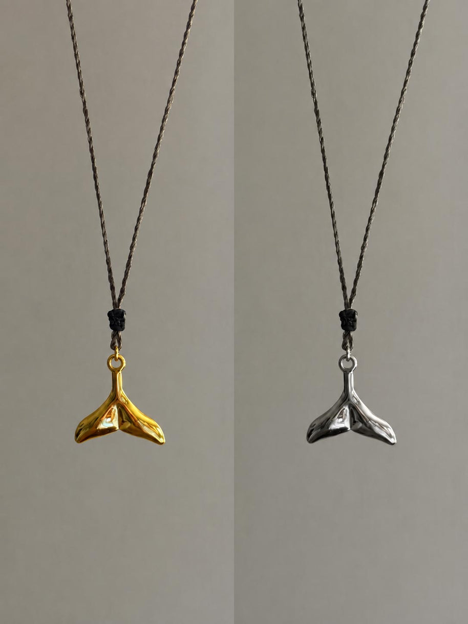 Macramé fin necklace