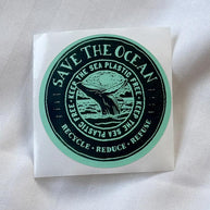 מדבקה Save the Ocean