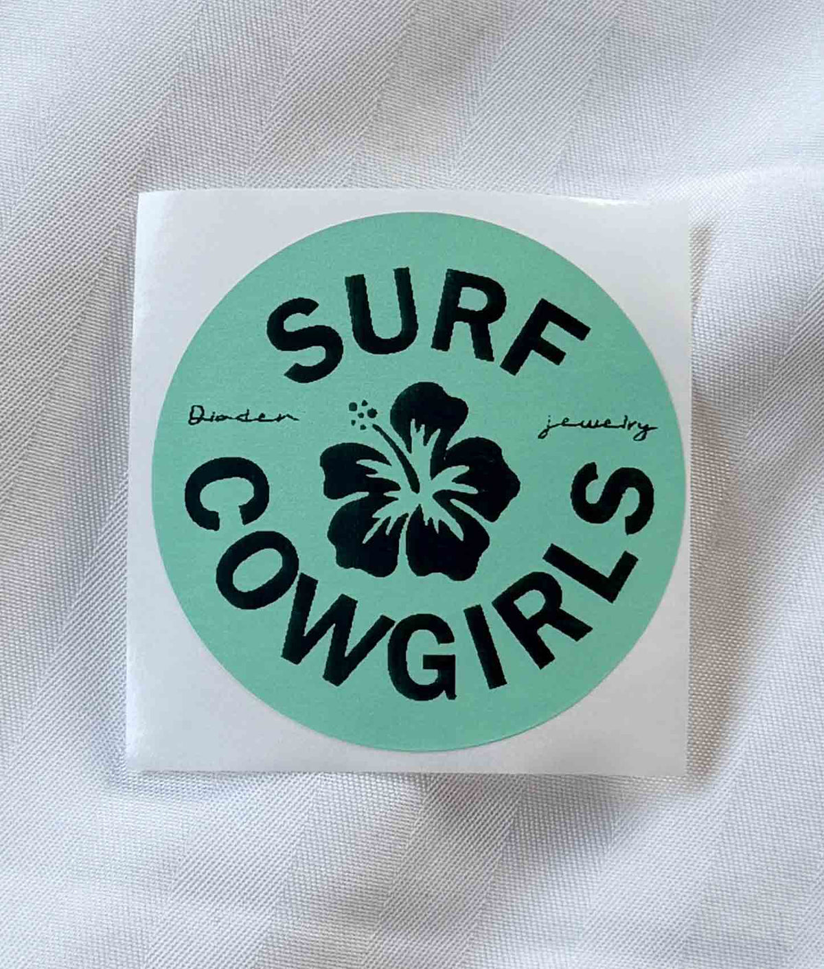מדבקה surf cowgirls