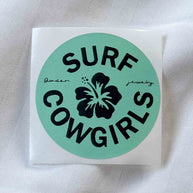 מדבקה surf cowgirls