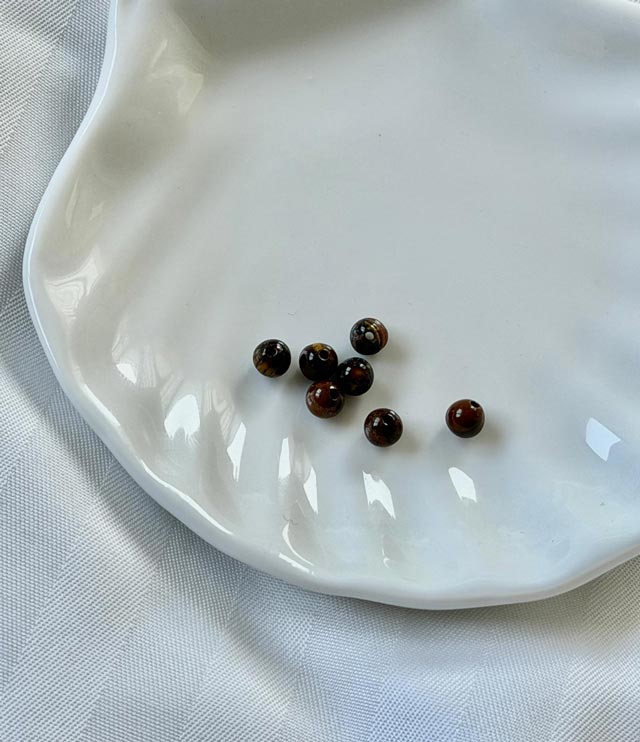 Yuval Set with a choice of gemstone – Silver/Gold